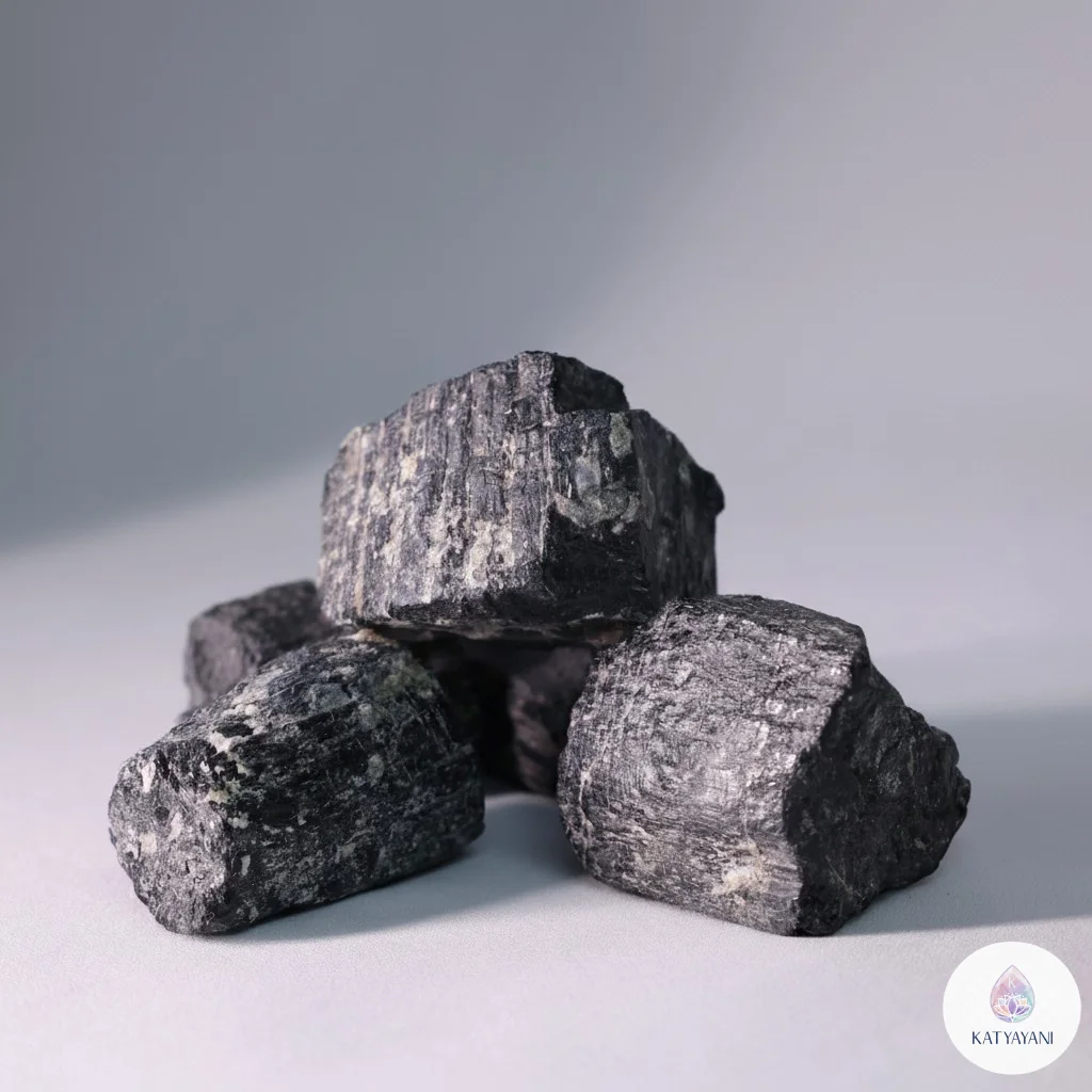 Raw Black Tourmaline Crystal - Certified Pre-Activated Natural Protection Stone for EMF & Negative Energy.Buy online in the USA. Buy online in the USA. - Image 2