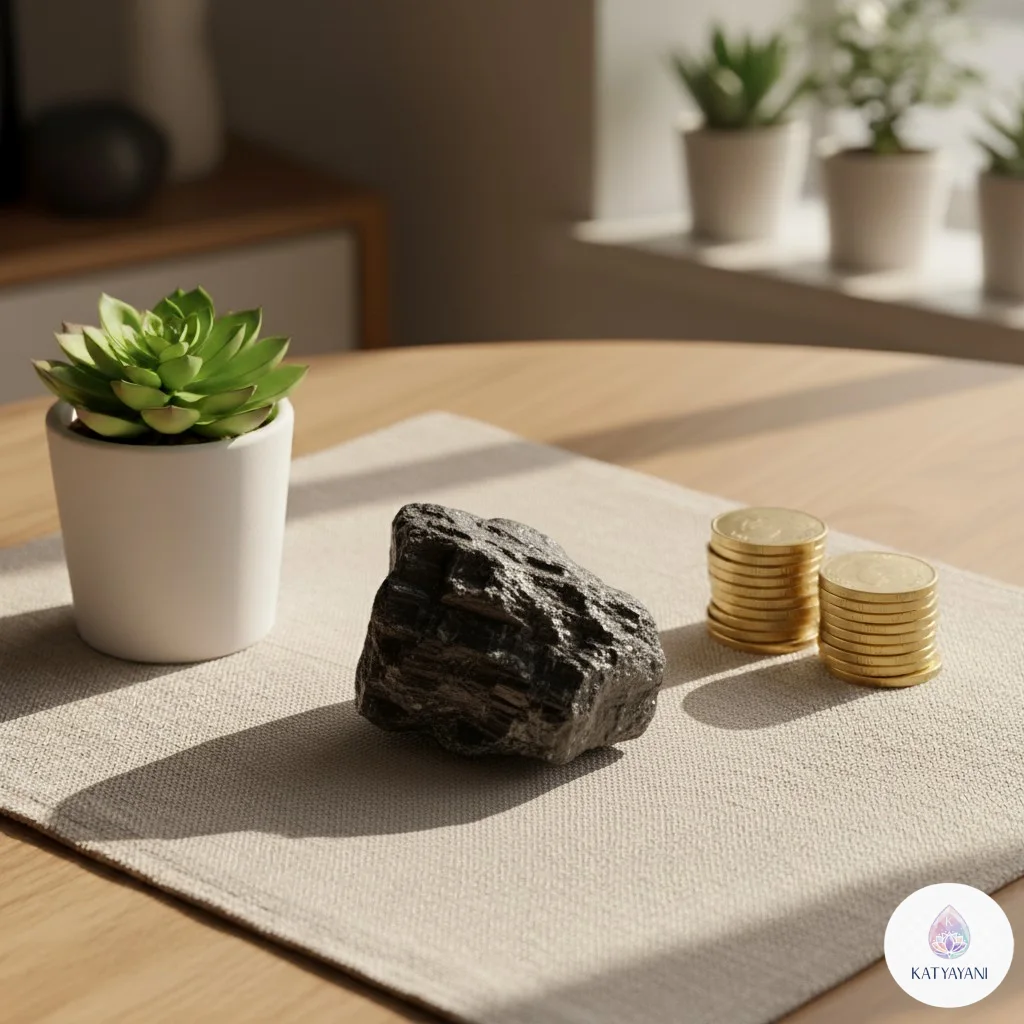 Raw Black Tourmaline Crystal - Certified Pre-Activated Natural Protection Stone for EMF & Negative Energy.Buy online in the USA. Buy online in the USA. - Image 4